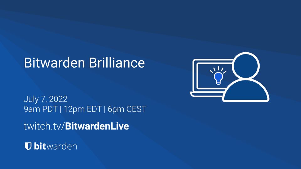 Bitwarden Brilliance Social Card Template