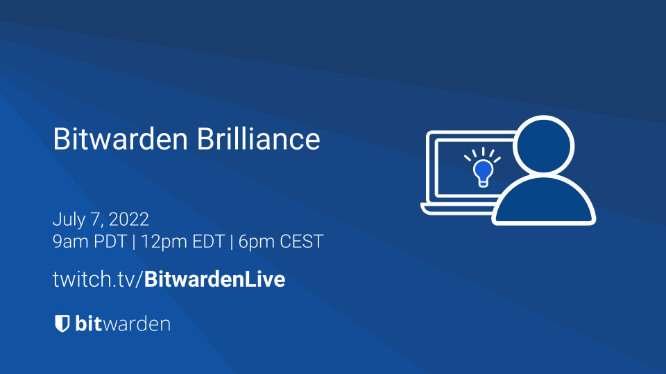 Bitwarden Brilliance Social Card Template