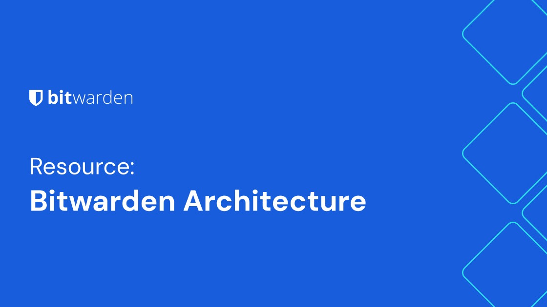 Bitwarden architecture - presentation cover