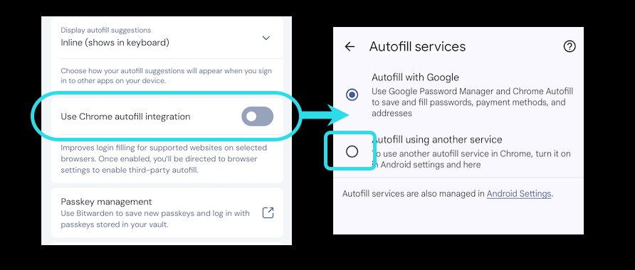 Enable android integrations