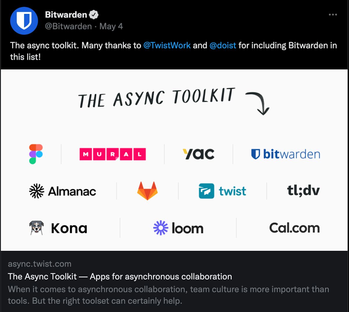 The Async Toolkit