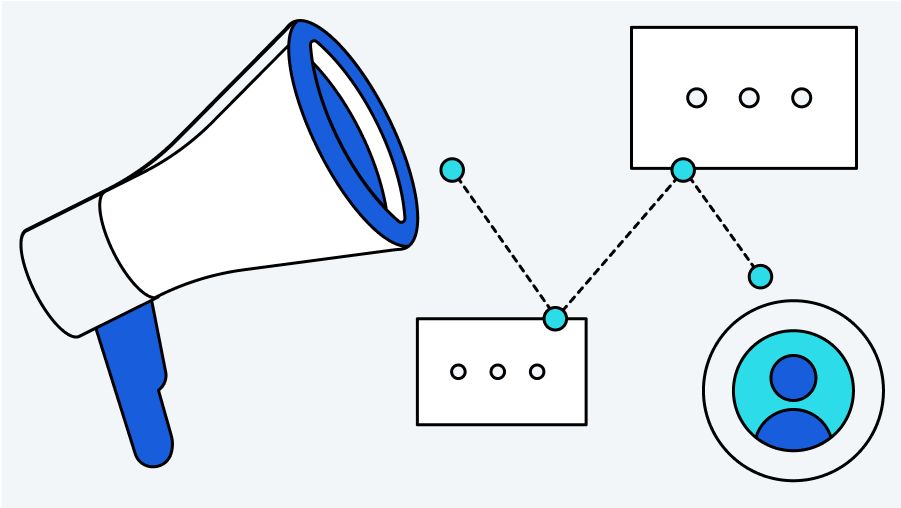 illustration-announcement-communication-teal