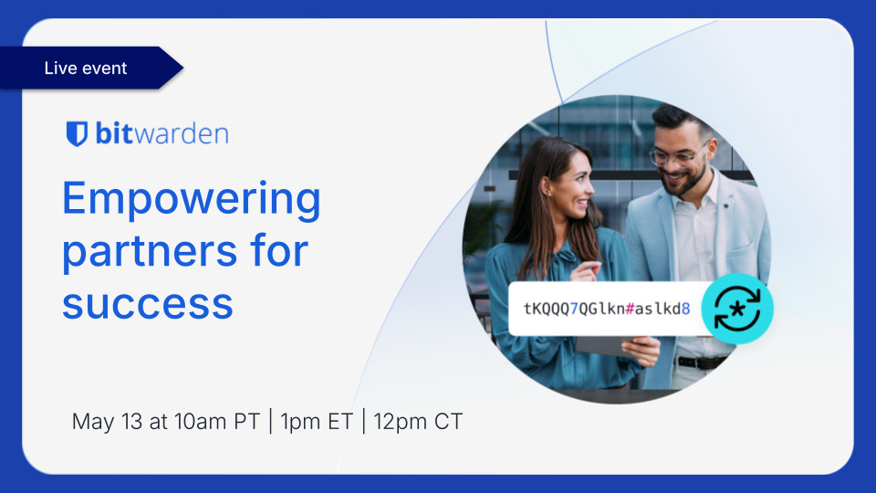 Event card Live event Empowering partners for success
