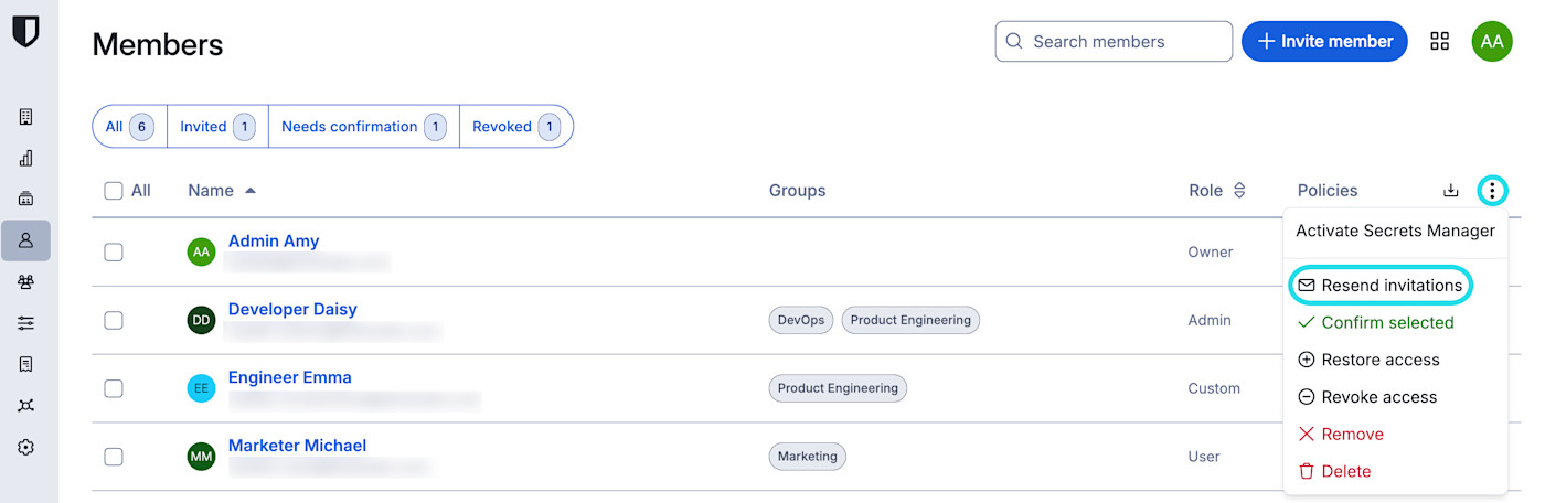 Reinvitación en masa 