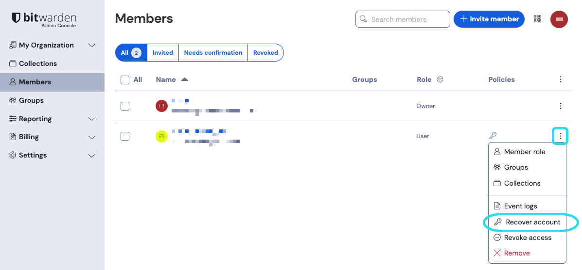 Account herstellen