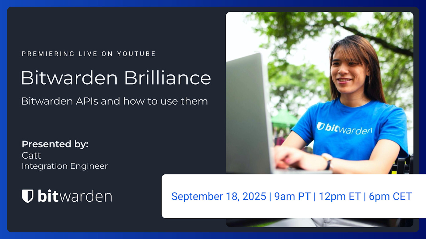 bitwarden brilliance sept 18