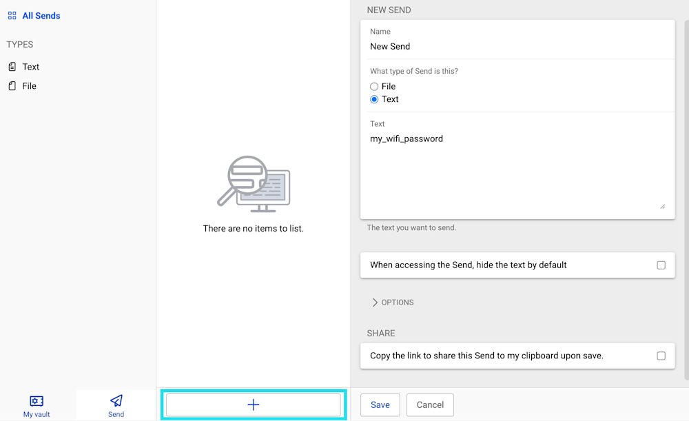 Send view in a Desktop App 