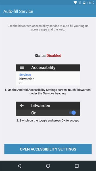 Auto-fill service tools page