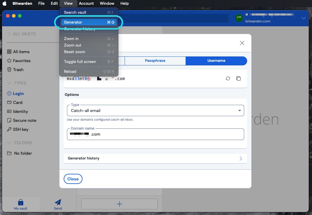 Desktop App Username Generator