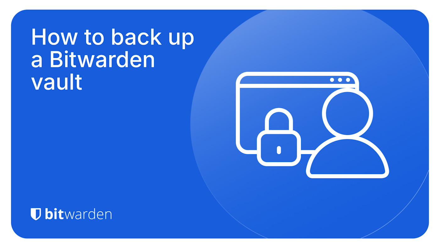 Comment exporter votre coffre Bitwarden