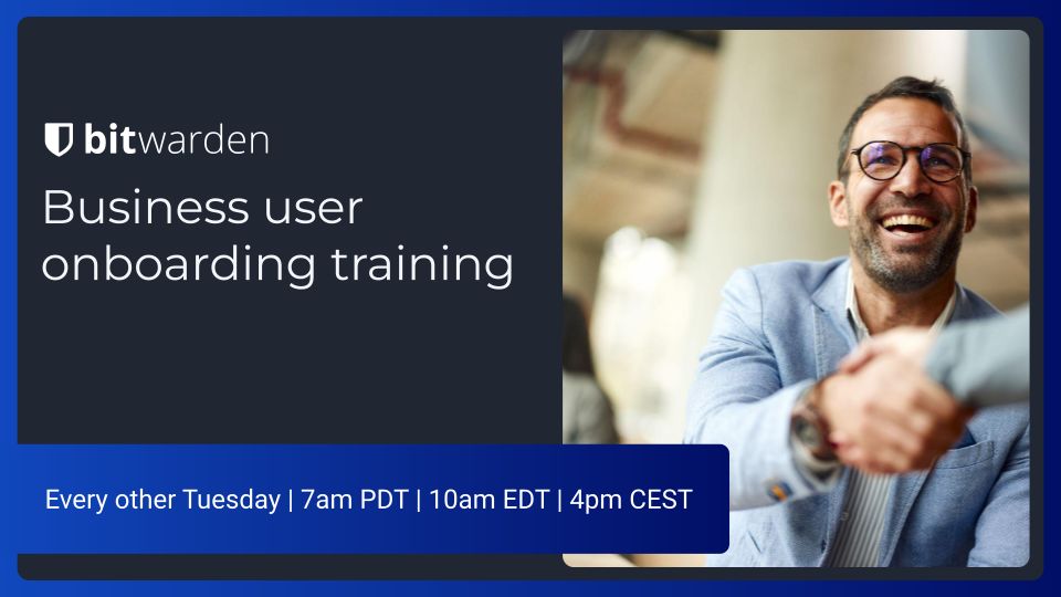 Business User Onboarding - Early