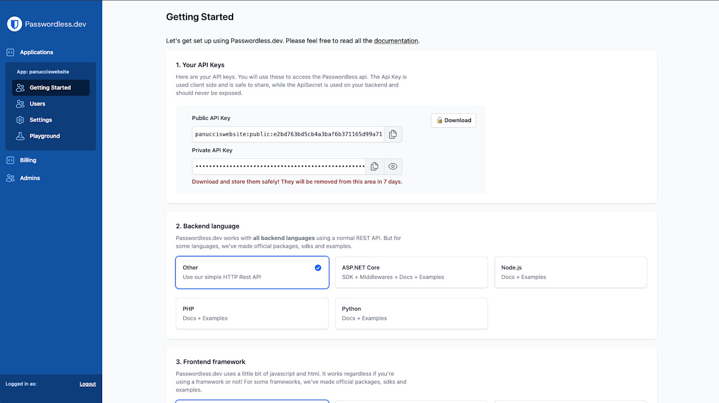 Onboard easily and start building