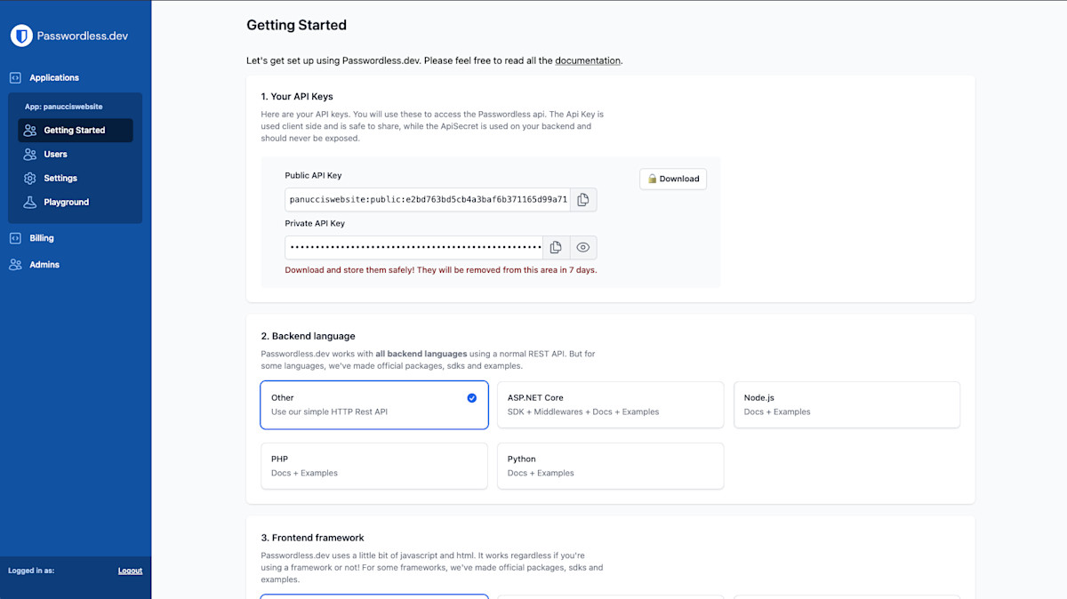 Onboard easily and start building