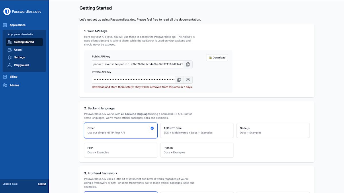 Onboard easily and start building