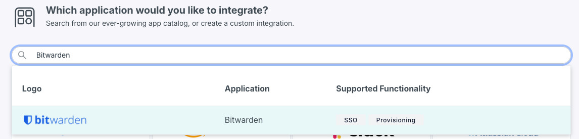 Configure Bitwarden JumpCloud