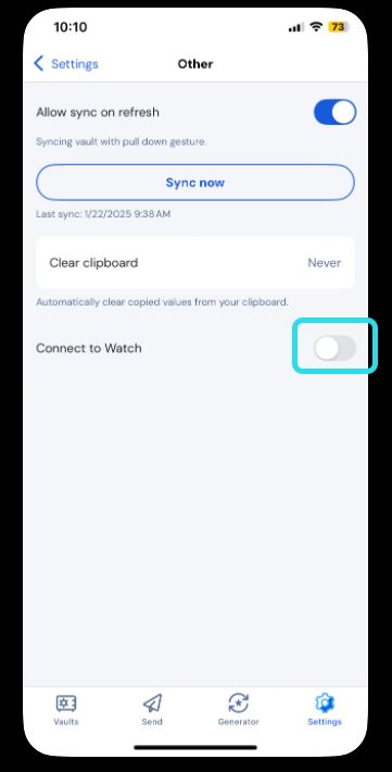 Verbinde Apple Watch 
