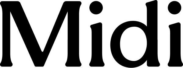 logotipo negro de Midi Health