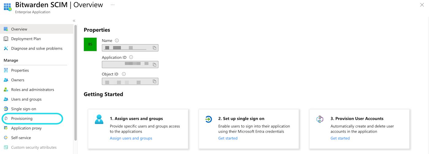 Select Provisioning