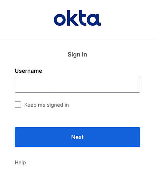 Se connecter avec Okta 