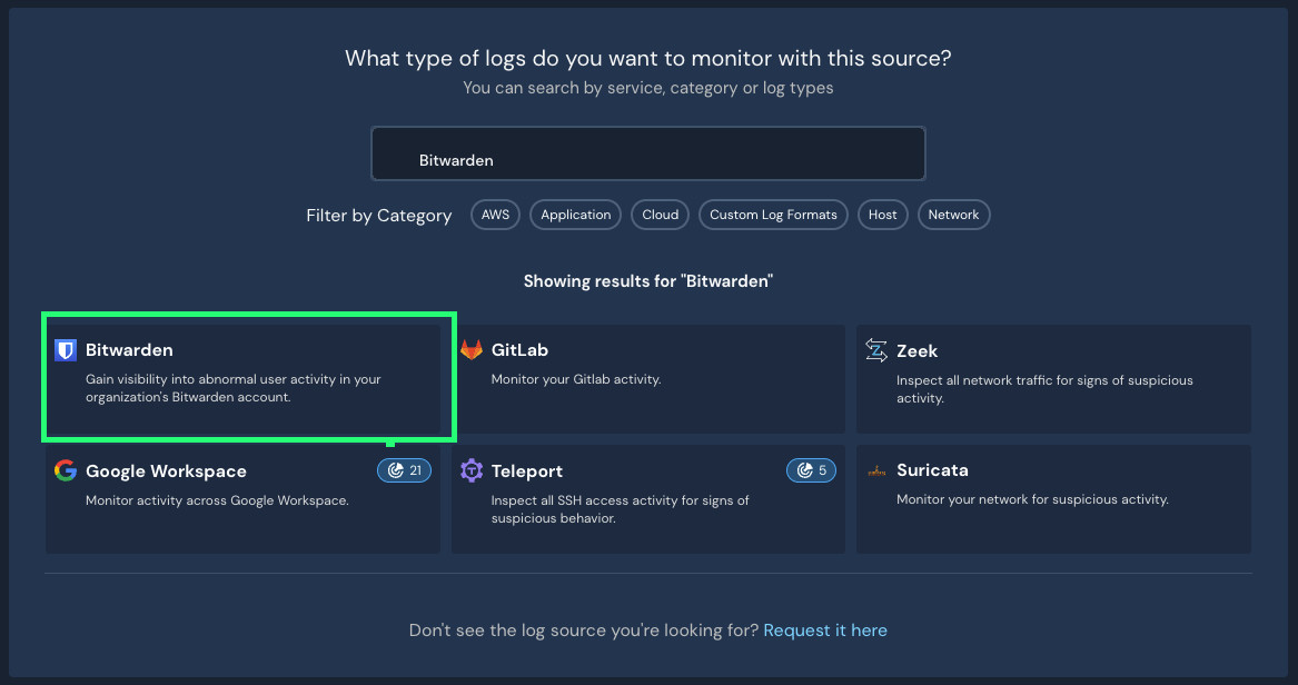 Elastic Bitwarden integration