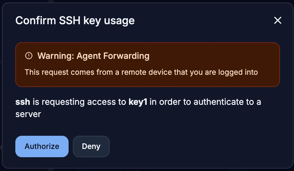 Confirm SSH Agent Forwarding