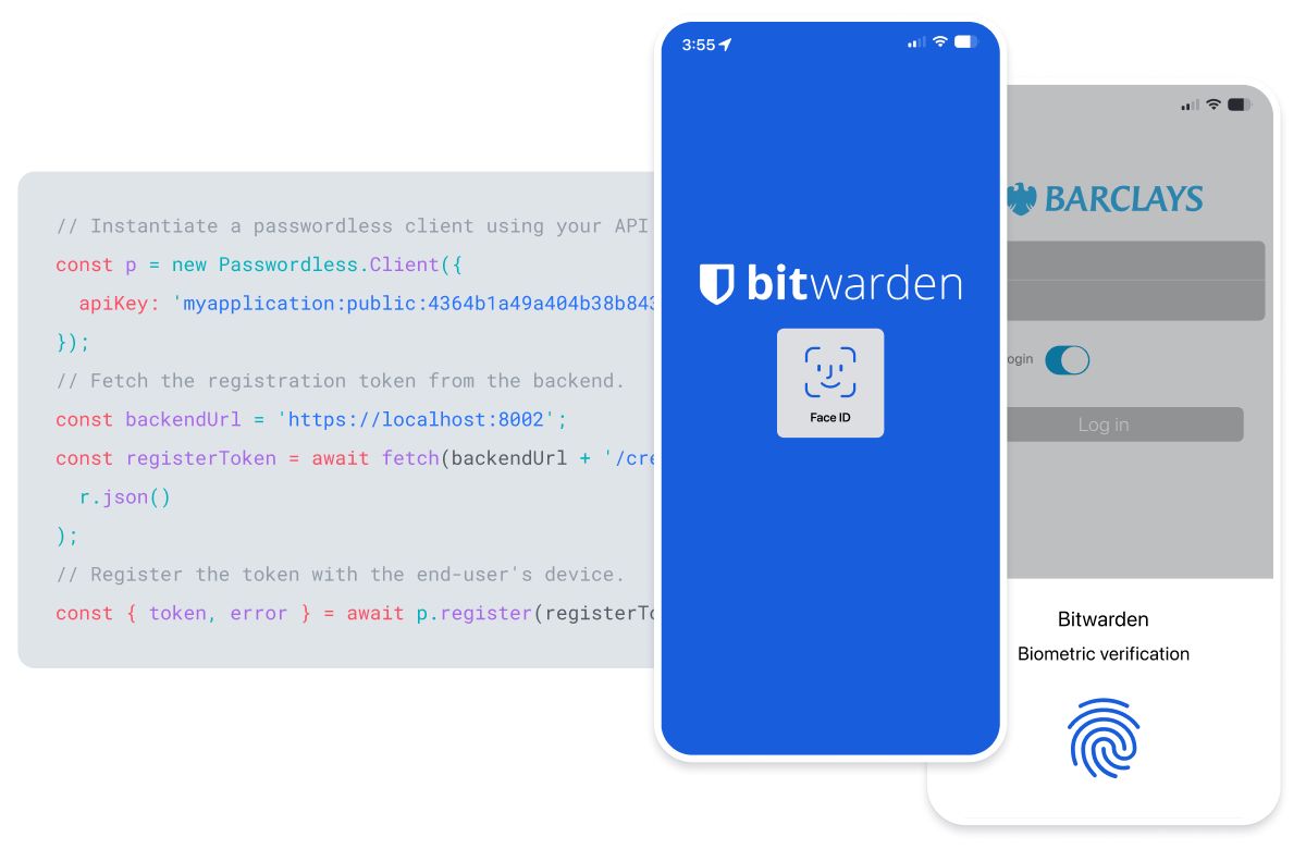 Go passwordless with passkey management
