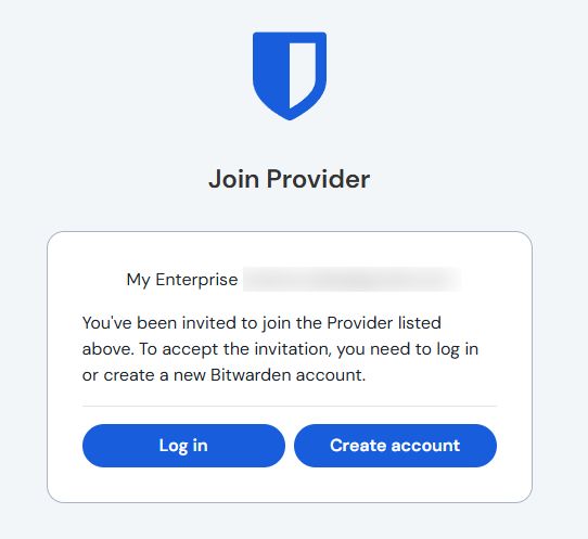 Business Unit Invite