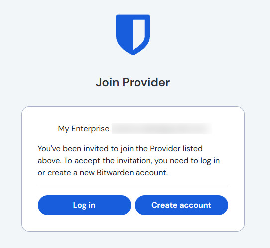 Business Unit Invite