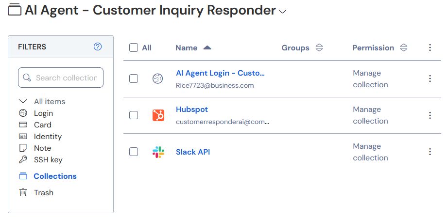 AI Agent Customer Inquiry Responder