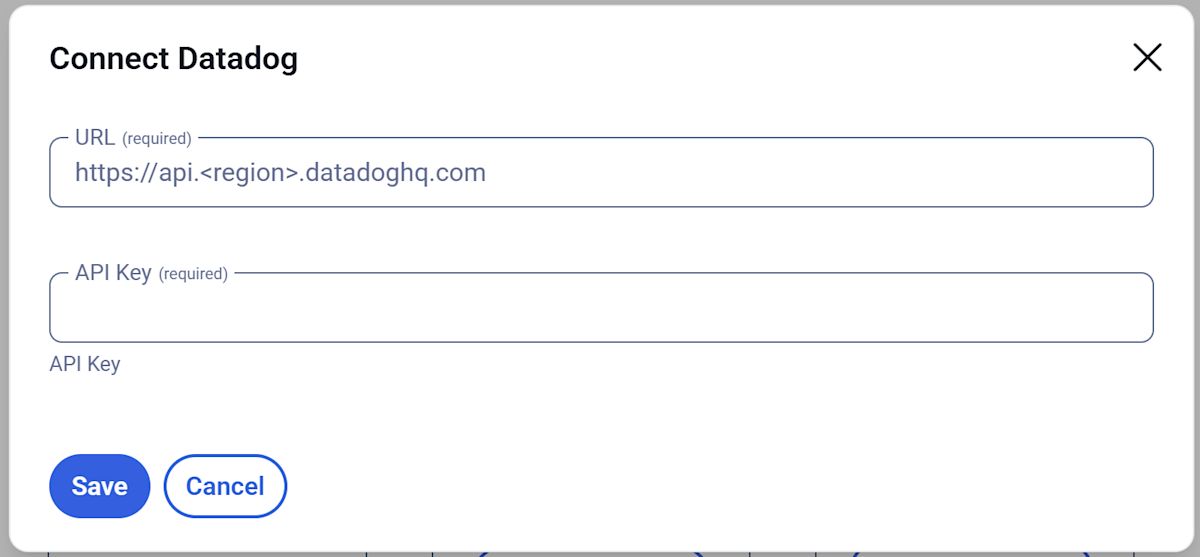 Set up DataDog integration