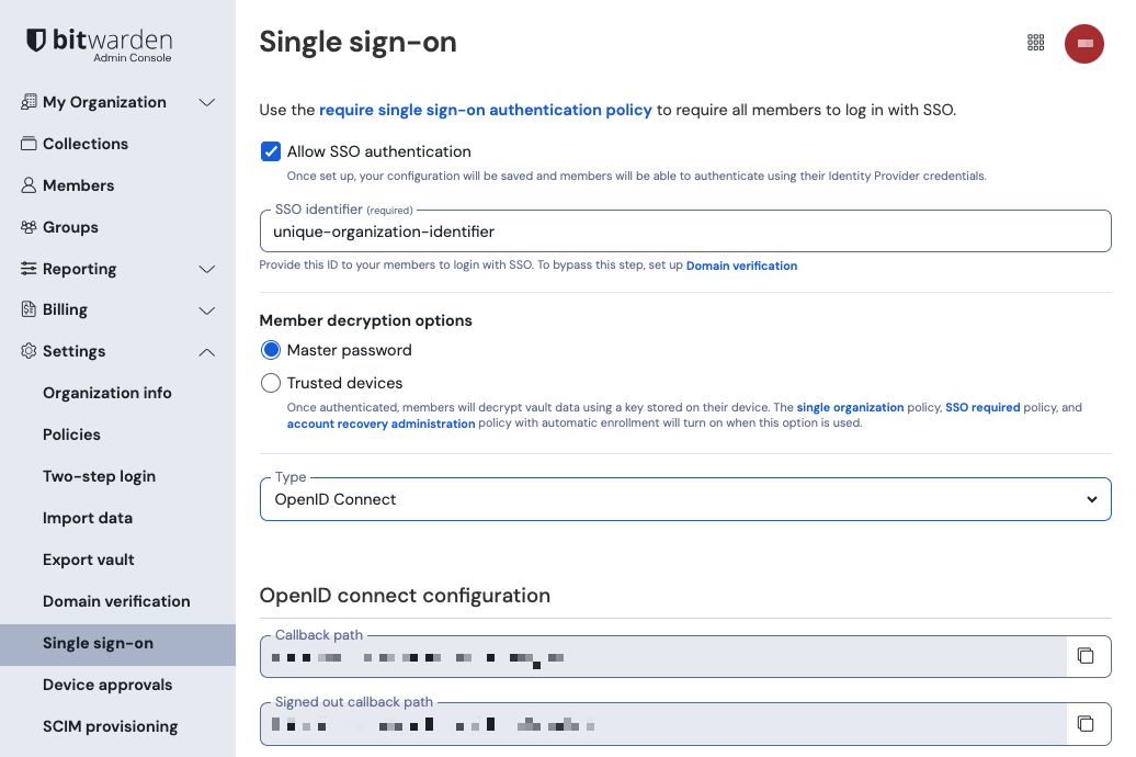Configuration OIDC