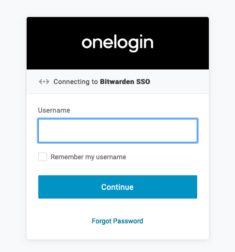 OneLogin Login