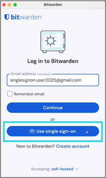 Use Single Sign-On for the browser extension