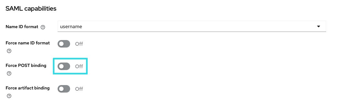 Force Post binding disabled
