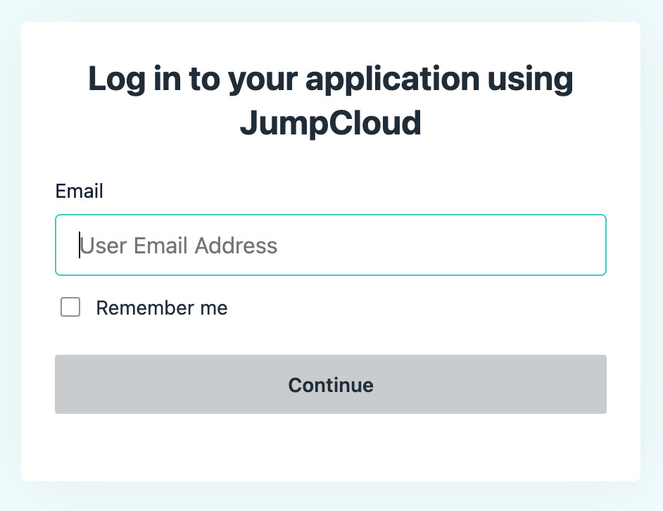 JumpCloud Login 