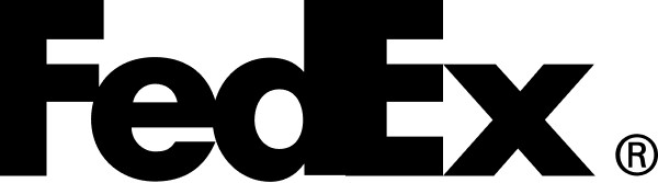 Logo negro de FedEx