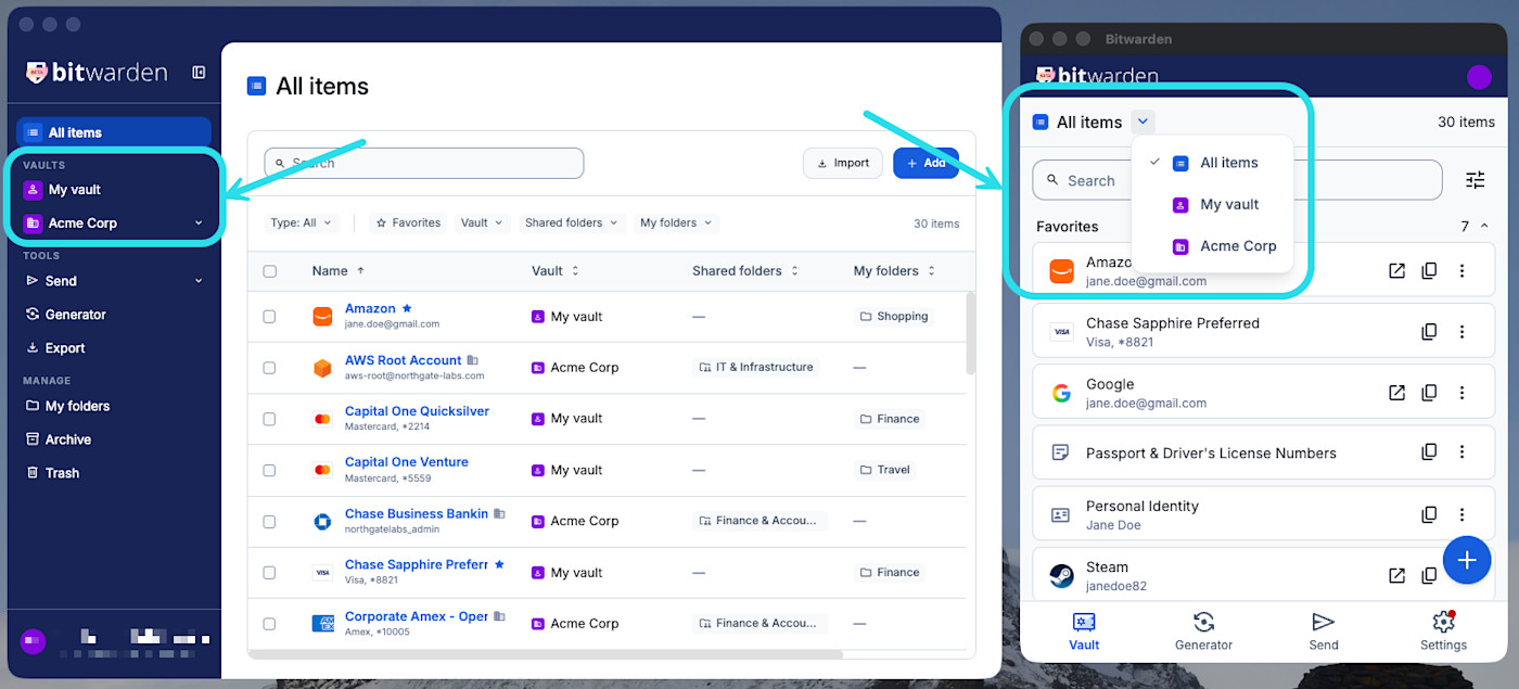 (Beta) Redesigned navigation