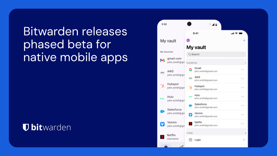 Mobile app beta testing program for iOS and Android. - From Q3 newsletter