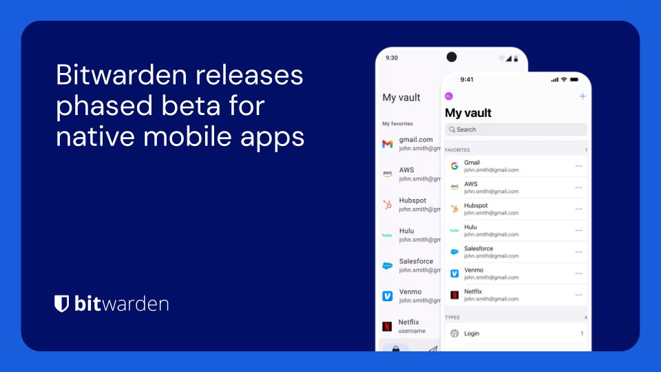 Mobile app beta testing program for iOS and Android. - From Q3 newsletter