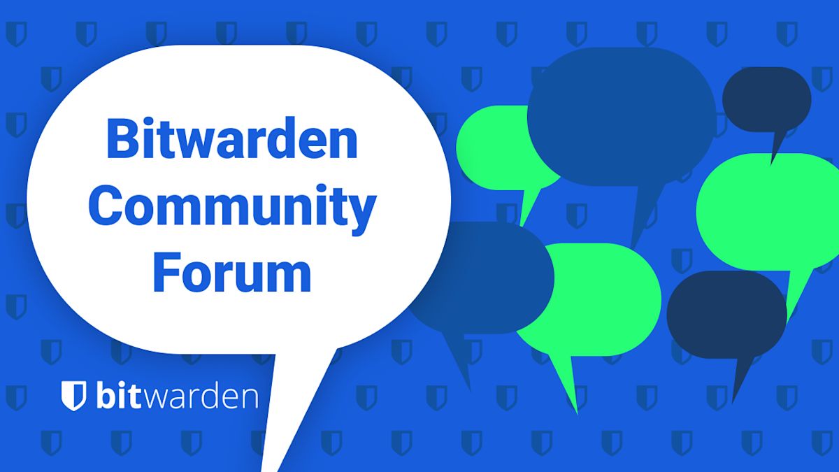 2022 Bitwarden Community Forum - Social card for the 2022 Bitwarden Community Forum