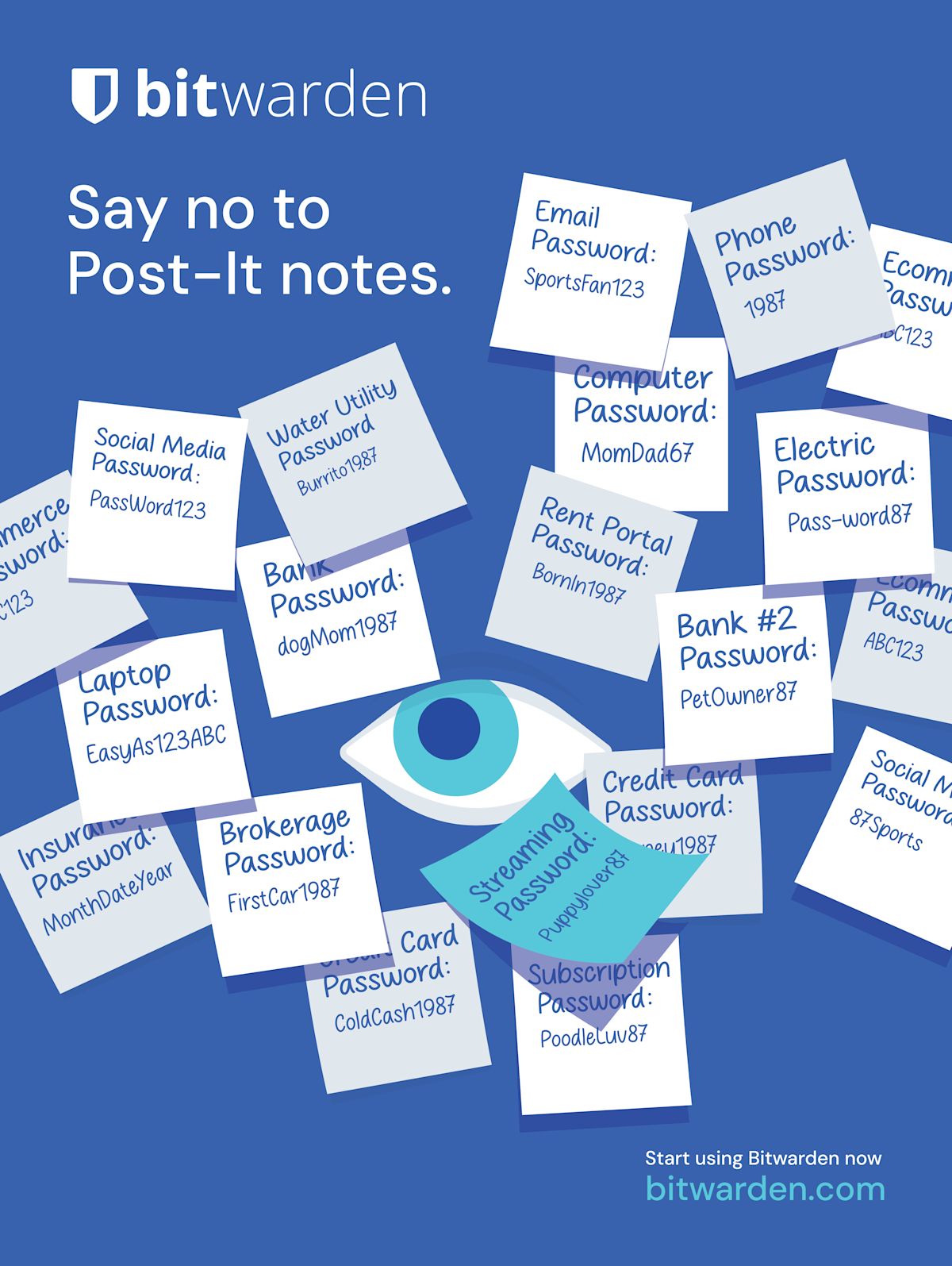 Say no to Post-It notes. 