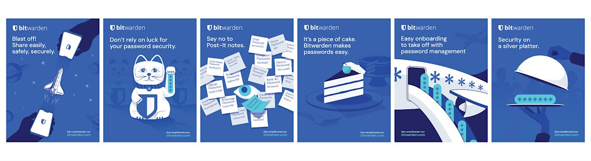 Bitwarden Posters