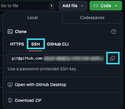 SSH clone