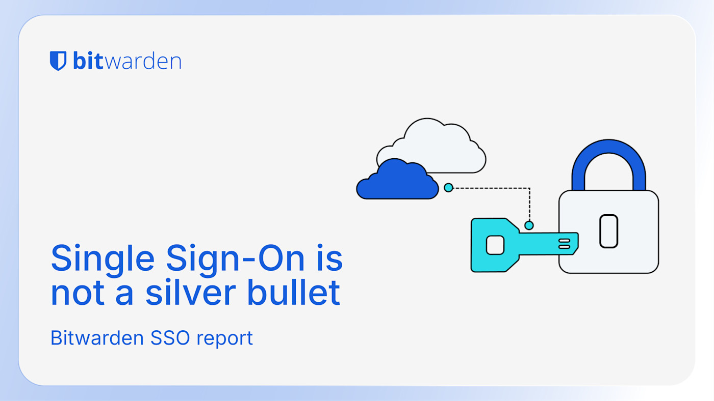 SSO is not a silver bullet