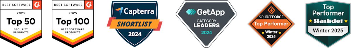 bitwarden award badges
