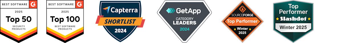 bitwarden award badges