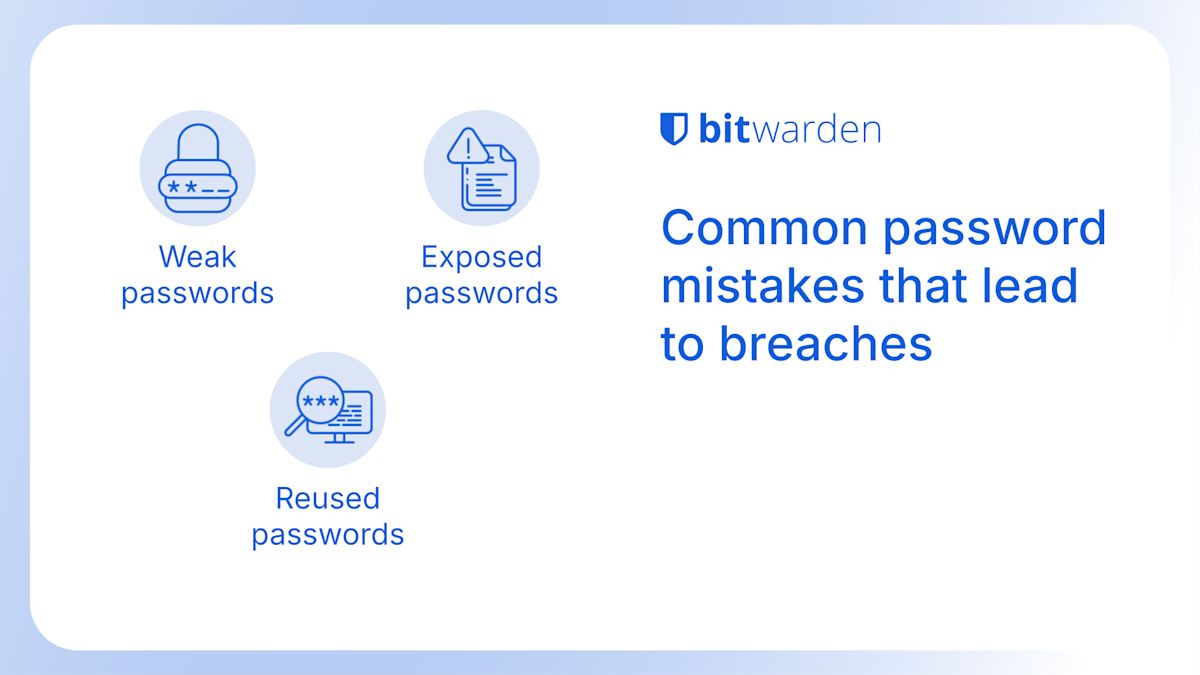 common password mistakes