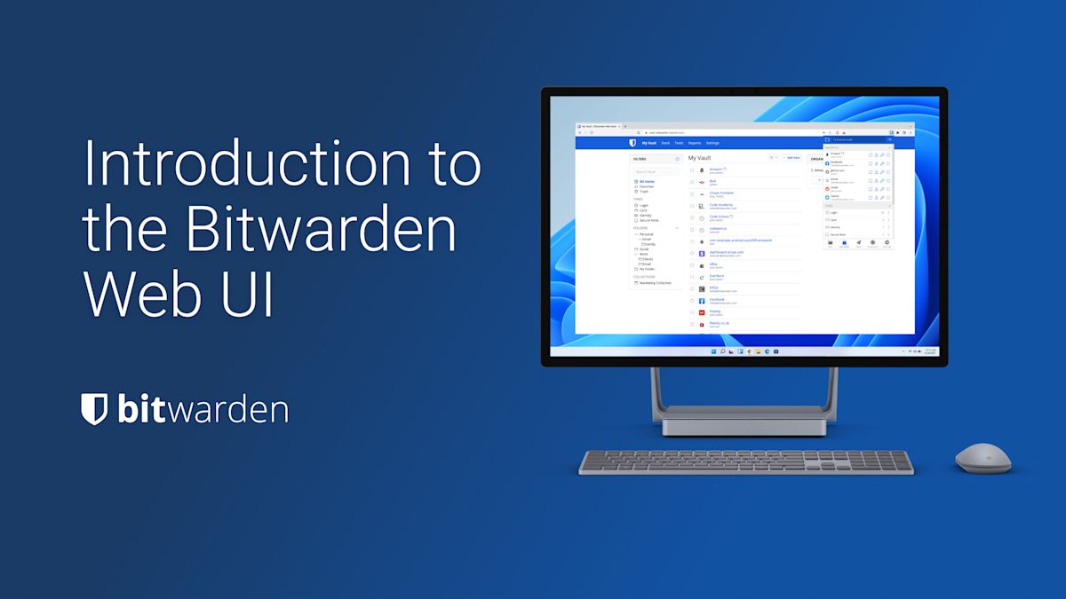 Bitwarden Web UI - Bitwarden Web UI
