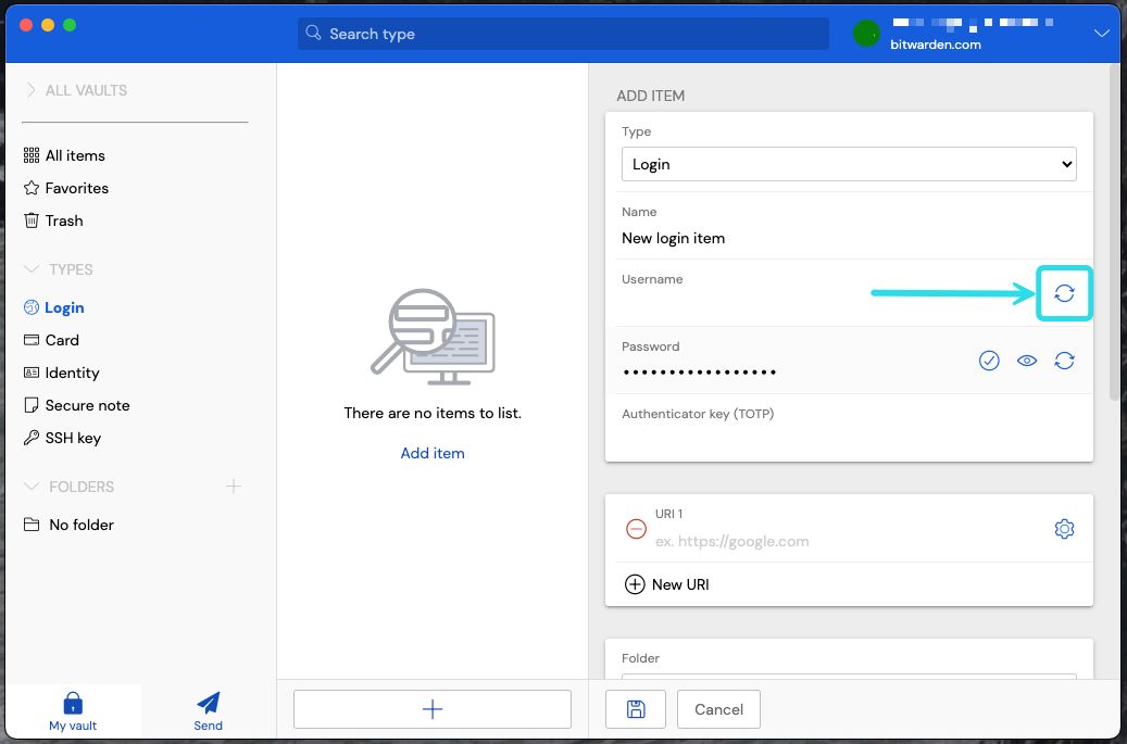 Desktop App Username Generator