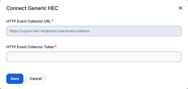 Set up HEC